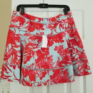 Banana Republic Avery Fit Floral Skirt